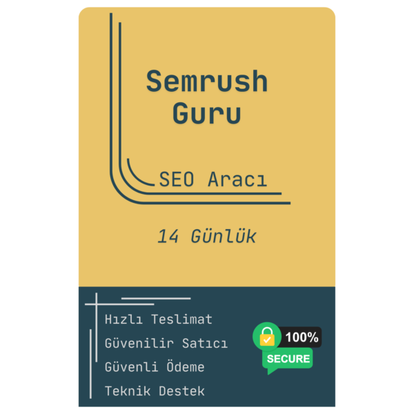 Lisansreyonu semrush guru seo aracı