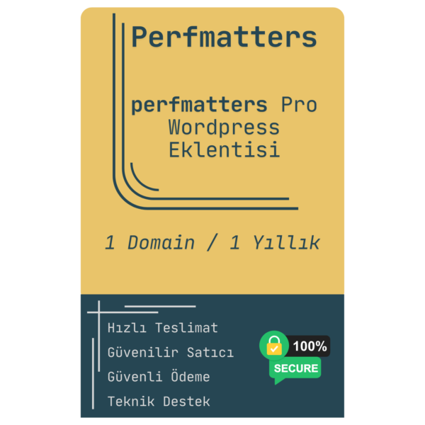 Perfmatters Pro Wordpress Eklentisi