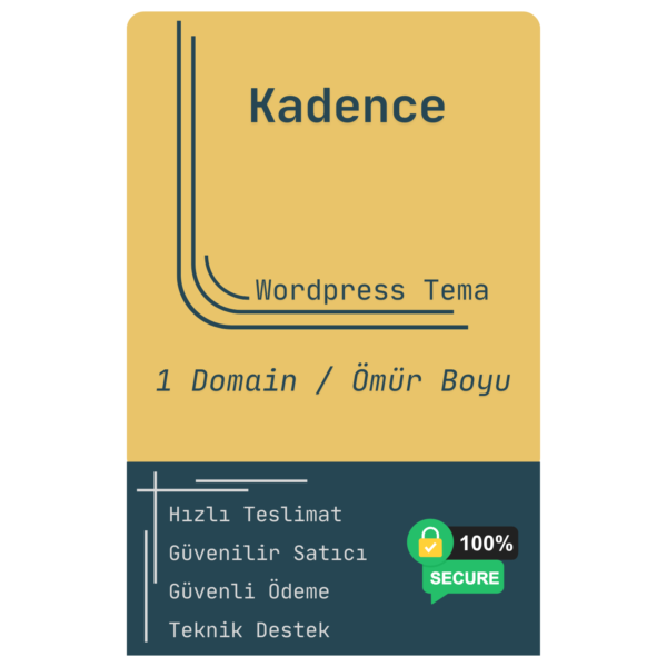 Lisansreyonu Wordpress Kadence Teması