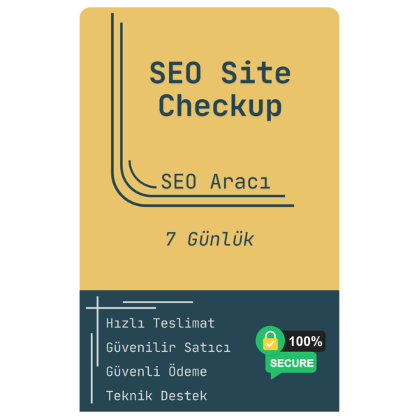 Lisansreyonu Seo Site Checkup SEO Aracı