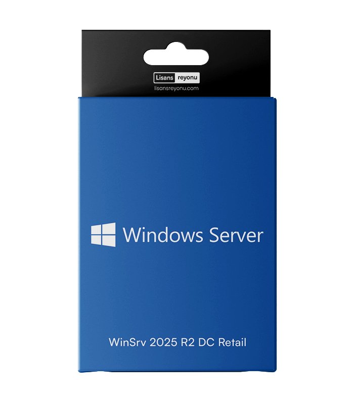 WinSrv 2025 R2 DC Retail Windows Server 2025 Datacenter - Görsel 1