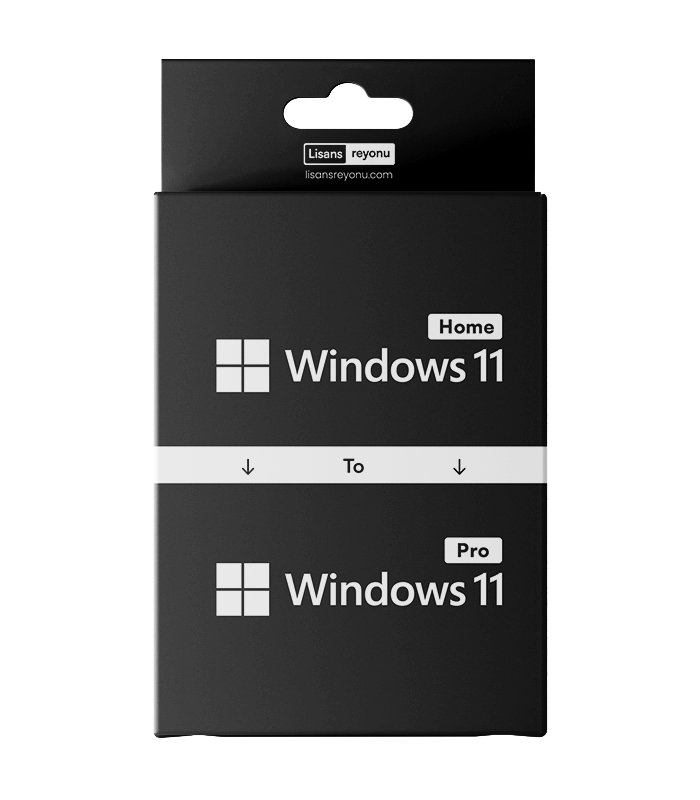 Windows 11 Home To Windows 11 Pro Windows 11 Home’dan Pro’ya Yükseltme Lisans Key - Görsel 1